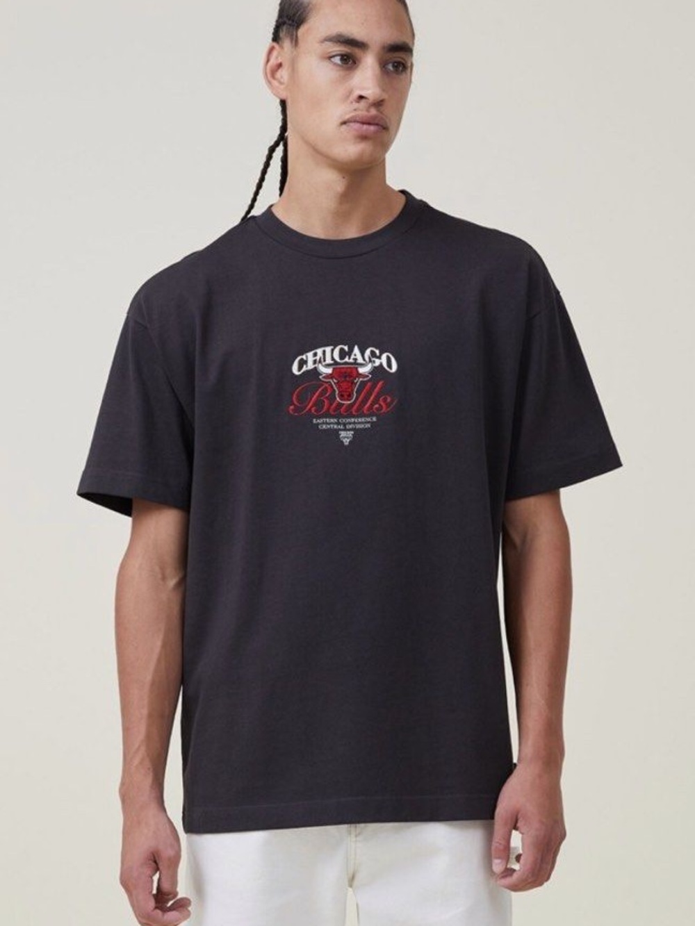 Cotton On Chicago Bulls Oversized T-Shirt